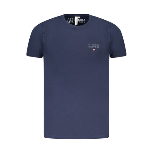 Accademia Militare Blue Cotton T-Shirt